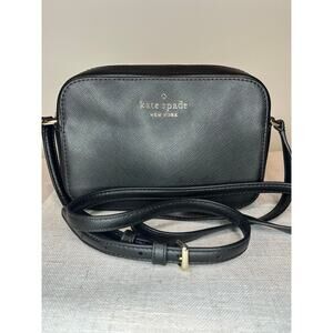 Kate spade mini crossbody camera bag black